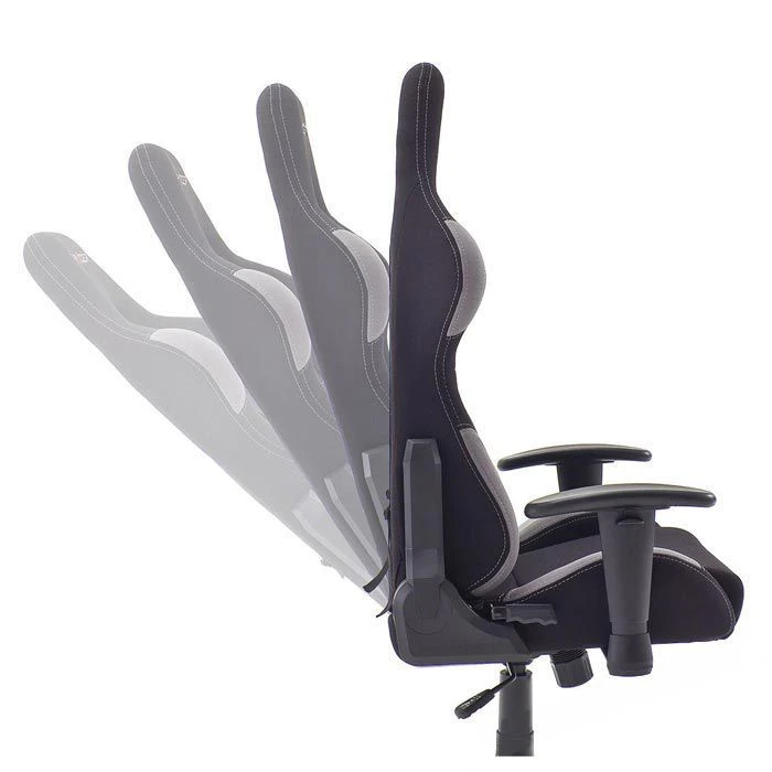 DXRacer Gaming-Stuhl, F-Serie, OH-FD01-NG, Stoff Schwarz, Kopfstütze, Mit Armlehnen 2 DXRacer Gaming-Stuhl, F-Serie, OH-FD01-NG, Stoff Schwarz, Kopfstütze, Mit Armlehnen – Bild 2