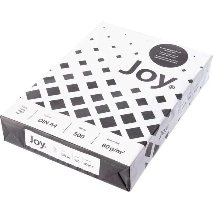 Kopierpapier Joy A4, Inapa, 80g, Weiß 1 Kopierpapier Joy A4, Inapa, 80g, Weiß