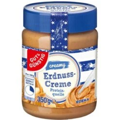 Gut&Günstig Brotaufstrich Erdnusscreme Creamy, 350g
