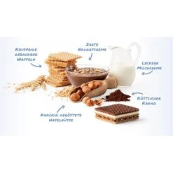 Knoppers Schokolade Milch-Haselnuss-Schnitte, Je 25g, 8 Stück -Böttcher Ag 0e1021d58d78c810c44bd073285281b5fcdd7f8c waffeln knoppers milch haselnuss schnitte