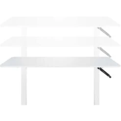 HJh-OFFICE Schreibtisch Stand CR, Weiß, Manuell Verstellbar Mit Kurbel 120 X 74-123 X 60cm -Böttcher Ag 0e74846c0e4394f321946c1f847eb61cfa070033 schreibtisch hjh office stand cr weiss