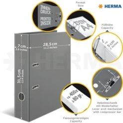 Herma Ordner 7114 Früchte, Karton, A4, 7cm, Motiv Zitrone -Böttcher Ag 102851d30a245d7556562bd0186ef8e63c135653 ordner herma 7114 fruechte karton a4