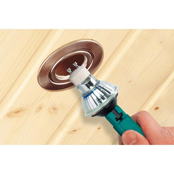 Wolfcraft Saugheber 5499000, Für Leuchtmittel, 1-Kopf, Aus Kunststoff, Saugnapf Ø 65mm 2 Wolfcraft Saugheber 5499000, Für Leuchtmittel, 1-Kopf, Aus Kunststoff, Saugnapf Ø 65mm – Bild 2