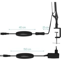 Navaris Schreibtischlampe LED, Tischklemme, Dimmbar, Schwarz 12 Navaris Schreibtischlampe LED, Tischklemme, Dimmbar, Schwarz -Böttcher Ag 1b731992347a966b37b1f21037c5d9ef3befeac9 schreibtischlampe navaris led