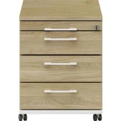 Röhr Rollcontainer Objekt.pur, Eiche Massivholz, Eiche / Weiß, Mit 4 Schüben, Abschließbar -Böttcher Ag 2815a4e0b0a391eafb1f66dec9e540b54c45e1b2 rollcontainer roehr objekt.pur eiche massivholz