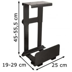 Luxor PC-Halterung SUD-CPU-B, Zum Unterbau Für Schreibtische, Schwarz -Böttcher Ag 2889b7434472c207c9d5a171ad56707aaf90b523 pc halterung luxor sud cpu b