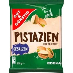 Gut&Günstig Pistazien Geröstet & Gesalzen, 250g