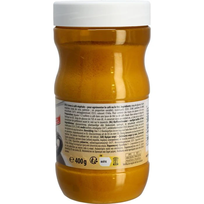 Gina Kaffeeweißer Creamer, Milchpulver, 400g 3 Gina Kaffeeweißer Creamer, Milchpulver, 400g – Bild 3