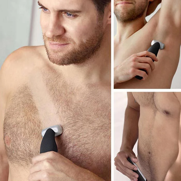 Philips Rasierer Bodygroom Series 3000, BG3015/15, Für Männer, Nass- Und Trockenrasierer, 3 Aufsätze 2 Philips Rasierer Bodygroom Series 3000, BG3015/15, Für Männer, Nass- Und Trockenrasierer, 3 Aufsätze – Bild 2