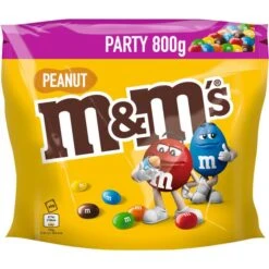 M&Ms Schokobonbons Peanut, Party Pack, Erdnüsse In Milchschokolade, 1kg