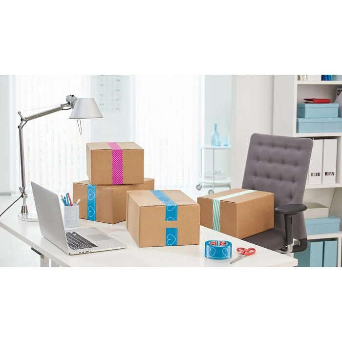 Tesa Klebeband 51118, 50mm X 25m, KernØ 76mm, Bunt, Mit Motiv, 3 Stück 2 Tesa Klebeband 51118, 50mm X 25m, KernØ 76mm, Bunt, Mit Motiv, 3 Stück – Bild 2