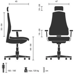 HJh-OFFICE Bürostuhl CARLOW PRO, 731405, Schwarz, Stoff / Netz, Mit Kopfstütze, Bis 120 Kg -Böttcher Ag 3aeb96a7a19e54d81a27c3b5d894bb1af0010d65 buerostuhl hjh office carlow pro 731405