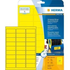 Herma 8031 Signal-Etiketten Wetterfest 63.5 X 29.6