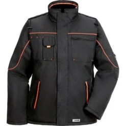 Planam Arbeitsjacke Piper, 3535056, Winterjacke, Schwarz, Wasserdicht, Größe XL