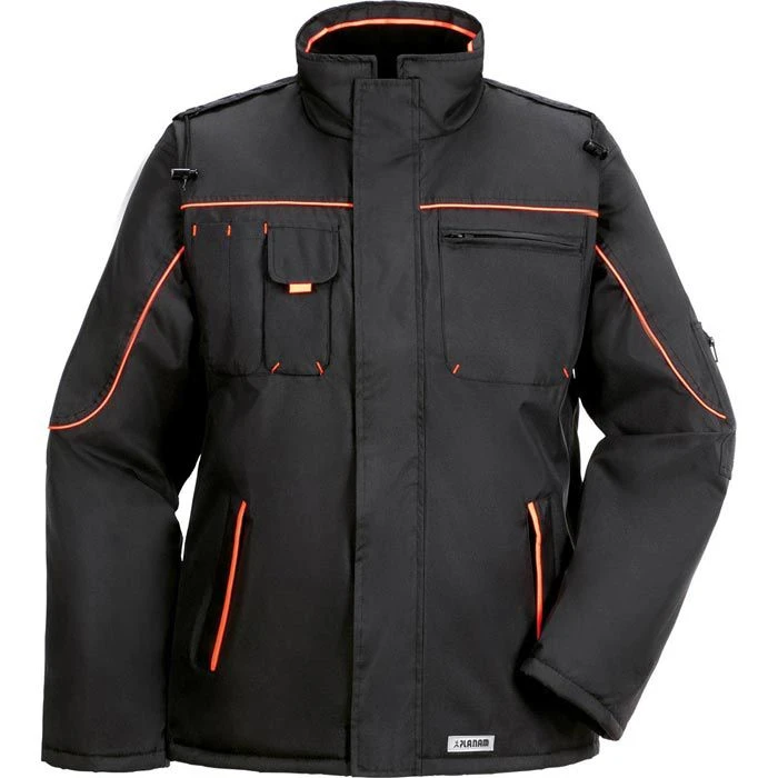 Planam Arbeitsjacke Piper, 3535056, Winterjacke, Schwarz, Wasserdicht, Größe XL 1 Planam Arbeitsjacke Piper, 3535056, Winterjacke, Schwarz, Wasserdicht, Größe XL