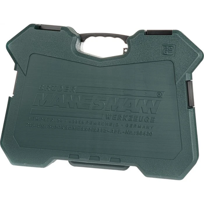 BrüderMannesmann Werkzeugkoffer M98430, 215-teilig, Im Klappkoffer 2 BrüderMannesmann Werkzeugkoffer M98430, 215-teilig, Im Klappkoffer – Bild 2
