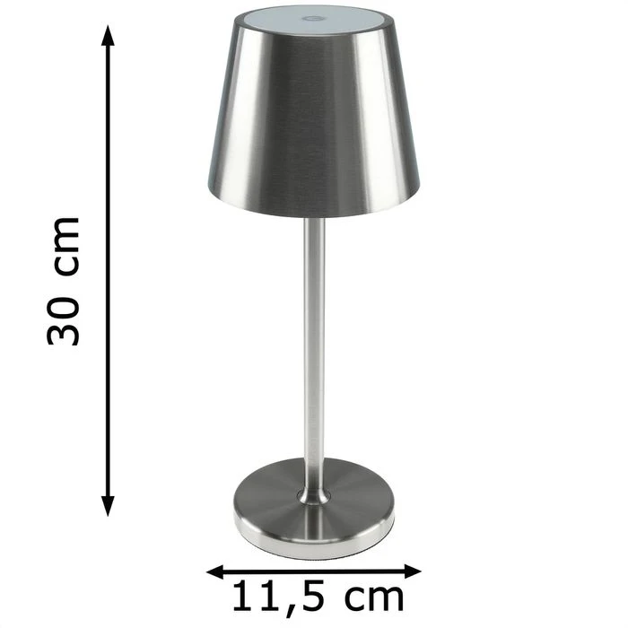 ChiliTec Schreibtischlampe Foco Tenda LED, IP44, Dimmbar, Mit Standfuß, Mit Akku 6 ChiliTec Schreibtischlampe Foco Tenda LED, IP44, Dimmbar, Mit Standfuß, Mit Akku – Bild 6