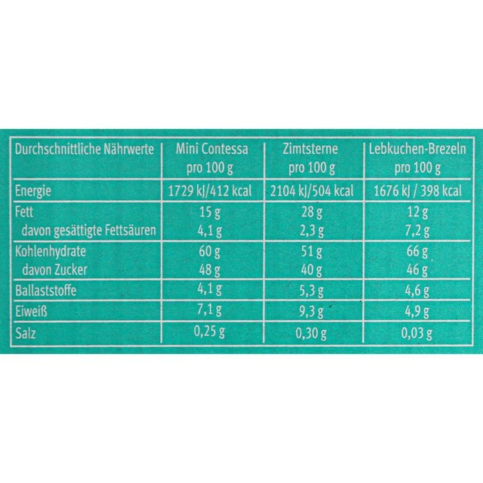 Bahlsen Lebkuchen Winter-Mix, Im Thekendispenser, 120 Stück 4 Bahlsen Lebkuchen Winter-Mix, Im Thekendispenser, 120 Stück – Bild 4