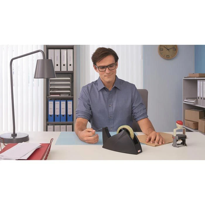 Tesa 57422 Easy Cut Schwarz Klebefilmabroller 3 Tesa 57422 Easy Cut Schwarz Klebefilmabroller – Bild 3