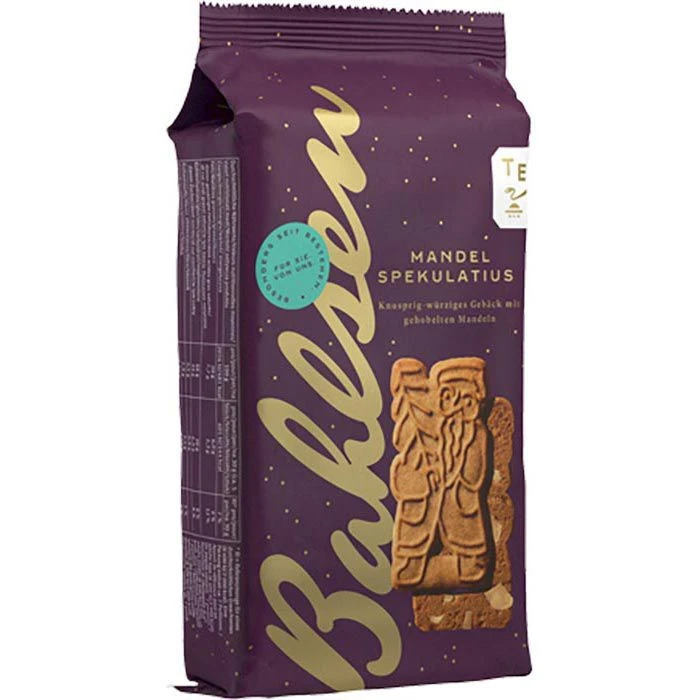 Bahlsen Spekulatius Feinster Spekulatius, Mandel, 200g 1 Bahlsen Spekulatius Feinster Spekulatius, Mandel, 200g