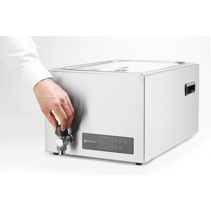 Hendi Sous-Vide-Garer 225448, GN 1/1, 600 Watt, Mit Timer, Silber, Bis 20 Liter 6 Hendi Sous-Vide-Garer 225448, GN 1/1, 600 Watt, Mit Timer, Silber, Bis 20 Liter – Bild 6