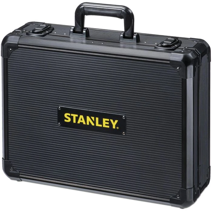 Stanley Werkzeugkoffer STMT98109-1, 142-teilig, Im Aluminium Klappkoffer 2 Stanley Werkzeugkoffer STMT98109-1, 142-teilig, Im Aluminium Klappkoffer – Bild 2