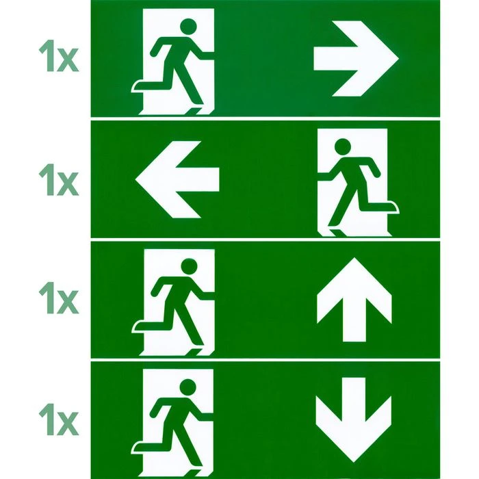 RZB Notleuchte GSUN D LED, Wand, Decke, Akku, 1 / 3 / 8 H, 24 M Erkennungsweite 2 RZB Notleuchte GSUN D LED, Wand, Decke, Akku, 1 / 3 / 8 H, 24 M Erkennungsweite – Bild 2