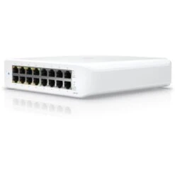 UbiQuiti Switch UniFi USW-LITE-16-POE, 16-port, 1 Gbit/s, 8x PoE+, Managed