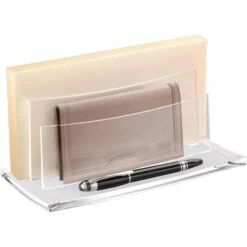 Cep Briefständer AcryLight, 1004500111, Glasklar, Aus Acryl, 2 Fächer -Böttcher Ag 6f0af14ec252bec1485b0d900cf5be1042e8be0a briefstaender cep acrylight 1004500111