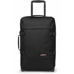 Böttcher Ag 33 Eastpak Reisekoffer Tranverz S, EK00061L0081 Weich, Trolley 2 Rollen, Schwarz, 42 Liter, 51cm, Größe S