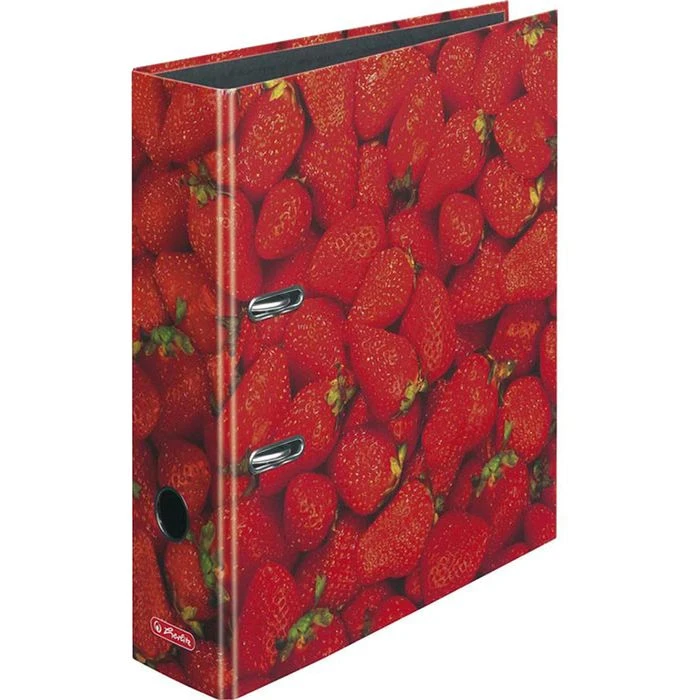 Herlitz MaX.file Fruits 10485126 Motivordner Erdbeeren, A4, Breit, 8cm 1 Herlitz MaX.file Fruits 10485126 Motivordner Erdbeeren, A4, Breit, 8cm