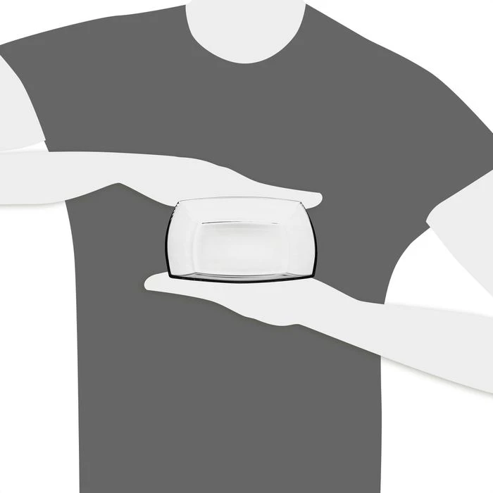 Montana Teller Carre 085112, Dessertteller, Glas, Eckig, 19 Cm, Transparent, 12 Stück 7 Montana Teller Carre 085112, Dessertteller, Glas, Eckig, 19 Cm, Transparent, 12 Stück – Bild 7