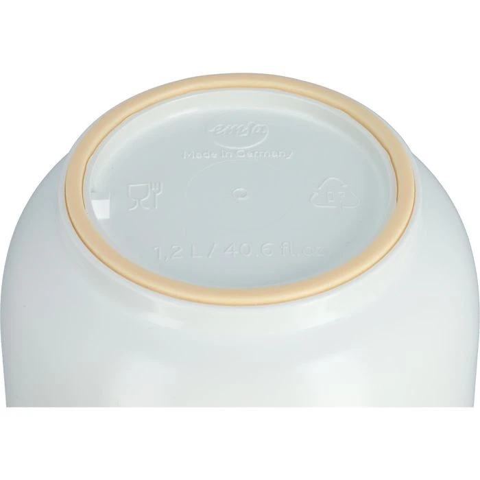 Emsa Rührschüssel Superline 2152121200, 1 L, Kunststoff, Weiß/blau, Mit Spritzschutz Und Deckel 5 Emsa Rührschüssel Superline 2152121200, 1 L, Kunststoff, Weiß/blau, Mit Spritzschutz Und Deckel – Bild 5