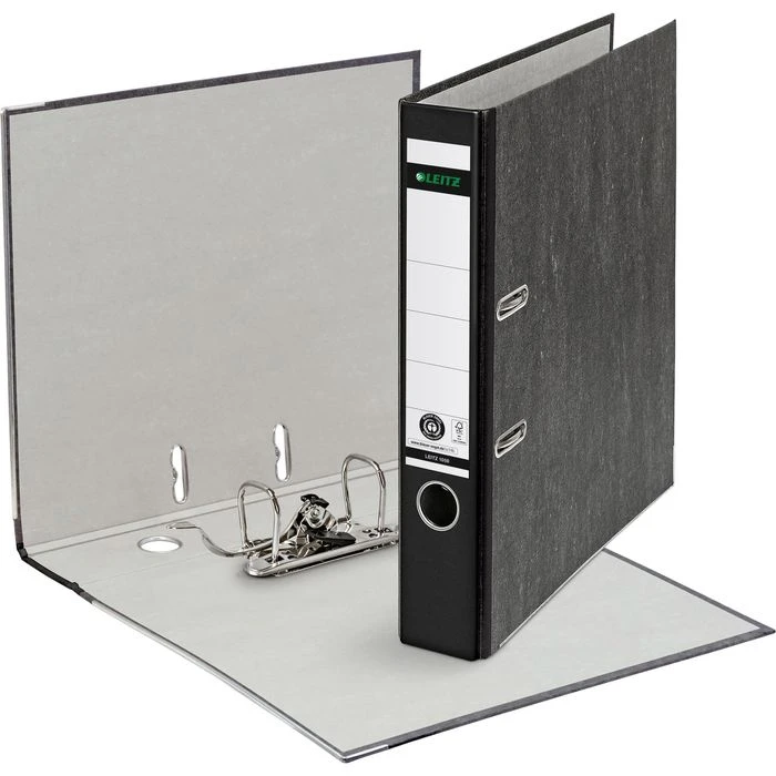 Leitz 1050-50-95 Ordner, A4, Schmal, Karton, Schwarz 6 Leitz 1050-50-95 Ordner, A4, Schmal, Karton, Schwarz – Bild 6