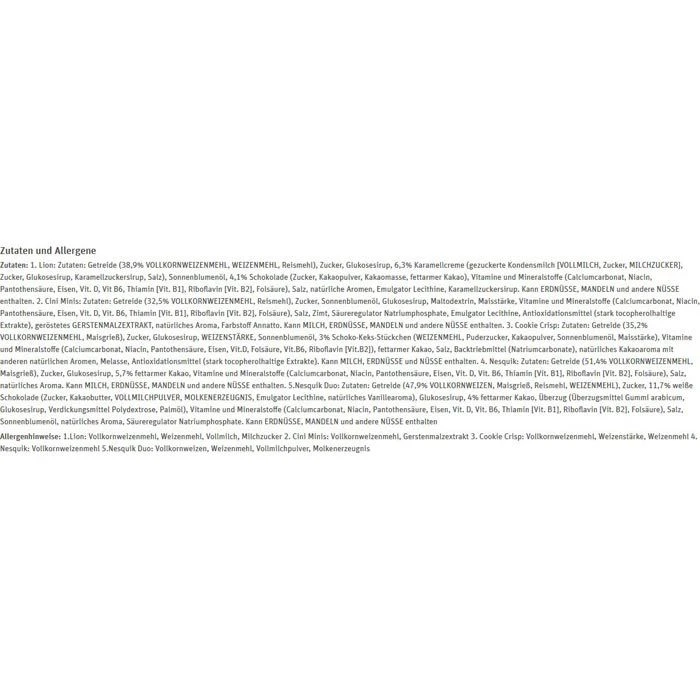 Nestlé® Nestle Cornflakes Mix Cerealien, Portionspackungen, 5 Sorten, 190g, 6 Pack 3 Nestlé® Nestle Cornflakes Mix Cerealien, Portionspackungen, 5 Sorten, 190g, 6 Pack – Bild 3