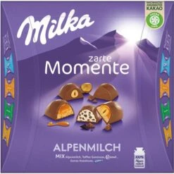 Milka Pralinen Zarte Momente Mix, 169g, 19 Stück -Böttcher Ag 879984e7e8c757e9becc6e6340ff09e1fedf577e pralinen milka zarte momente mix