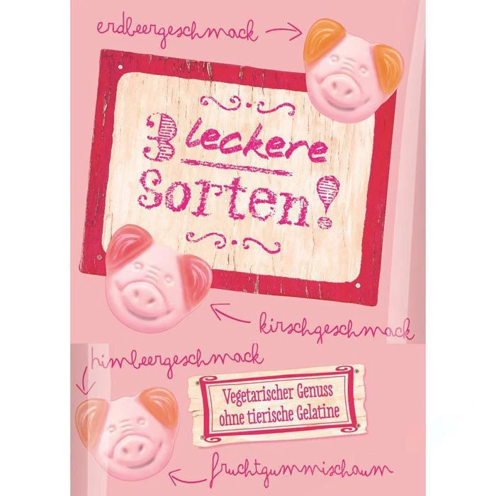 Katjes Schaumzucker Fred Ferkel, 200g 3 Katjes Schaumzucker Fred Ferkel, 200g – Bild 3