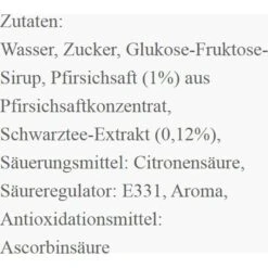 Durstlöscher Eistee Pfirsich, Erfrischungsgetränk, Je 0,5 Liter, 12 Stück -Böttcher Ag a1cd8bbd93cb5928df0a9c6b8448d8354abd5db2 eistee durstloescher pfirsich