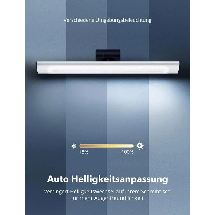 TaoTronics Schreibtischlampe TT-DL092 LED, Standfuß, Dimmbar, USB, Lichtsensor 5 TaoTronics Schreibtischlampe TT-DL092 LED, Standfuß, Dimmbar, USB, Lichtsensor – Bild 5