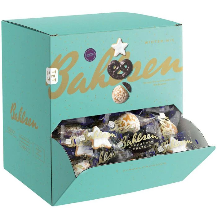 Bahlsen Lebkuchen Winter-Mix, Im Thekendispenser, 120 Stück 1 Bahlsen Lebkuchen Winter-Mix, Im Thekendispenser, 120 Stück