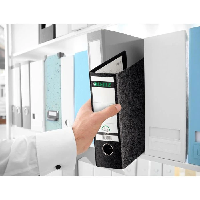 Leitz 1075-00-00 Ordner, A5 Hoch, Breit, Hartpappe, Schwarz 6 Leitz 1075-00-00 Ordner, A5 Hoch, Breit, Hartpappe, Schwarz – Bild 6