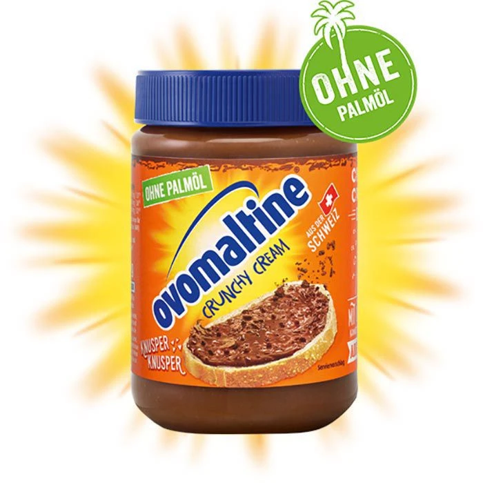 Brotaufstrich Ovomaltine Crunchy Cream, Im Glas, 380g 1 Brotaufstrich Ovomaltine Crunchy Cream, Im Glas, 380g