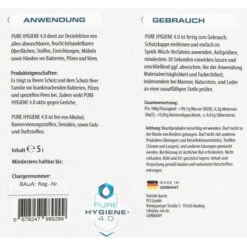 Salis-Clean Pure Hygiene 4.0 Hände- Und Flächendesinfektion, 5 Liter, Desinfektionsmittel -Böttcher Ag b3f5e19a92f8798f7d8308271fe6e425d15933c7 desinfektionsmittel salis clean pure hygiene 4.0