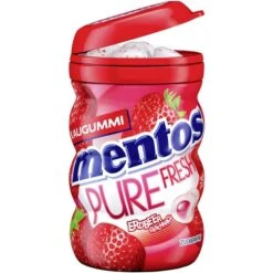 Mentos Kaugummis Pure Fresh Erdbeere, 35 Dragees -Böttcher Ag b79f76fb4b4004fc1ccd548f36be557c469edda3 kaugummis mentos pure fresh erdbeere