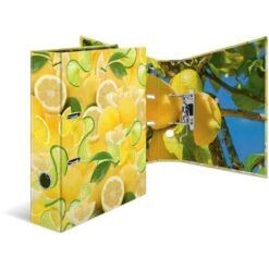 Herma Ordner 7114 Früchte, Karton, A4, 7cm, Motiv Zitrone -Böttcher Ag bb11a817fae18fd619c286aa916a7198852cc222 ordner herma 7114 fruechte karton a4