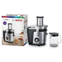 Bosch Entsafter VitaJuice 4, MES4010, Silber, Aluminium, 1200 Watt -Böttcher Ag c05aee6b7f4898dce522cca9d7178170b7b6a45e entsafter bosch vitajuice 4 mes4010