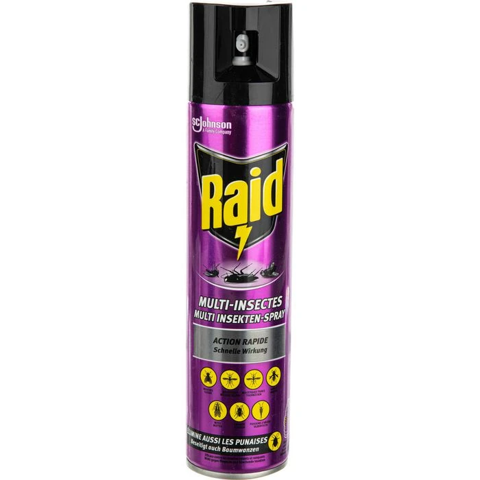 Raid Insektenspray Multi Insekten-Spray, Wirkt Gegen Insekten Aller Art, 400ml 1 Raid Insektenspray Multi Insekten-Spray, Wirkt Gegen Insekten Aller Art, 400ml