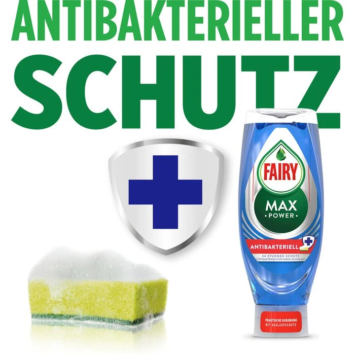 Fairy Spülmittel Max Power Antibakteriell, Das Kleine Wunder Gegen Fett, 660 Ml 2 Fairy Spülmittel Max Power Antibakteriell, Das Kleine Wunder Gegen Fett, 660 Ml – Bild 2