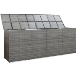 VidaXL Mülltonnenbox 46738, Bis 240 Liter, Für 4 Mülltonnen, Anthrazit, Polyrattan 10 VidaXL Mülltonnenbox 46738, Bis 240 Liter, Für 4 Mülltonnen, Anthrazit, Polyrattan -Böttcher Ag c8a4ef55862c6d9a86e032131a268174b73fb7f9 muelltonnenbox vidaxl 46738 bis 240 liter