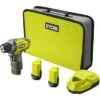 Ryobi Akku-Bohrschrauber R12DD-220S, 12V / 2,0Ah, Mit 2 Akkus, Ladegerät Und Tasche